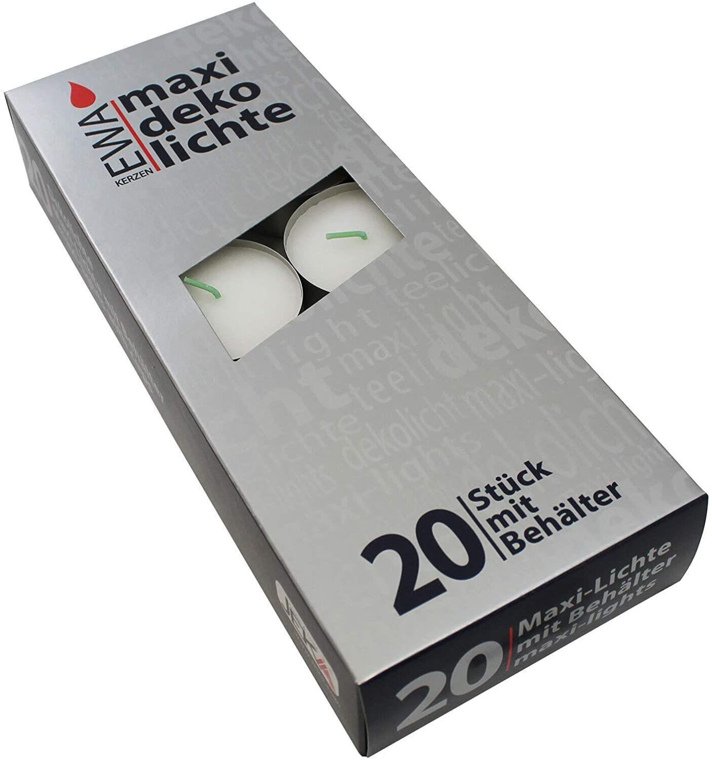 PYRAMIDENTEELICHTER Maxi 20er in Alu Hülle - Multicolor, Metall (0.1/1/0.1cm)