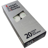 PYRAMIDENTEELICHTER Maxi 20er in Alu Hülle - Multicolor, Metall (0.1/1/0.1cm)