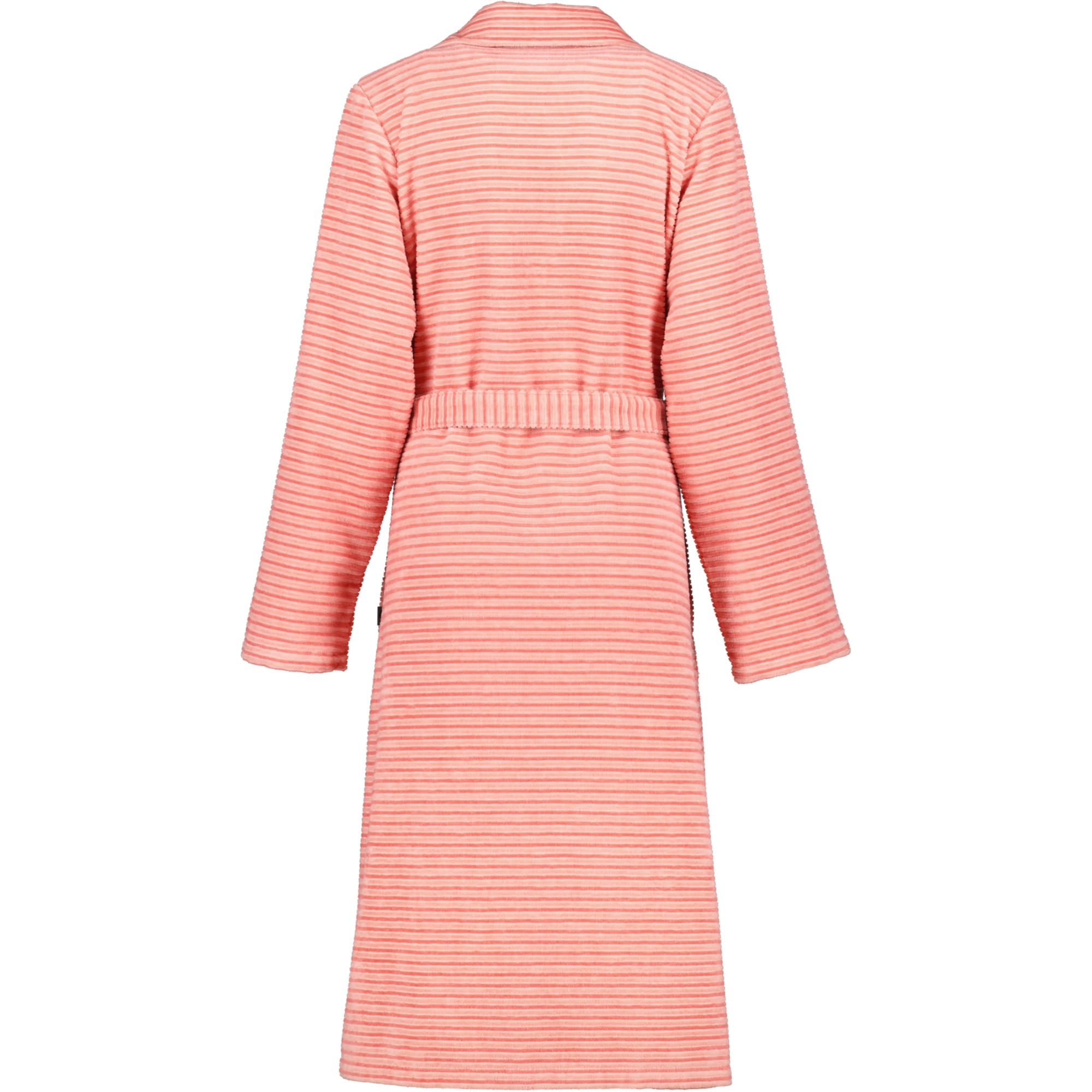 BADEMANTEL DAMEN REISSVERSCHLUSS ZIPPER 5317 KORALLE - 22 - Rot, Textil (Mnull) - Cawoe