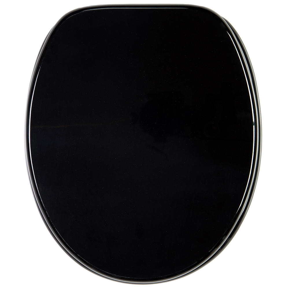 Sanilo Wc-Sitz Schwarz 38x6x47 cm