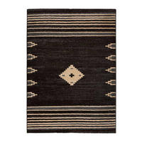 WEBTEPPICH Anthrazit New York 160/230 cm - Anthrazit, Naturmaterialien/Textil (160/230cm) - Atticgo