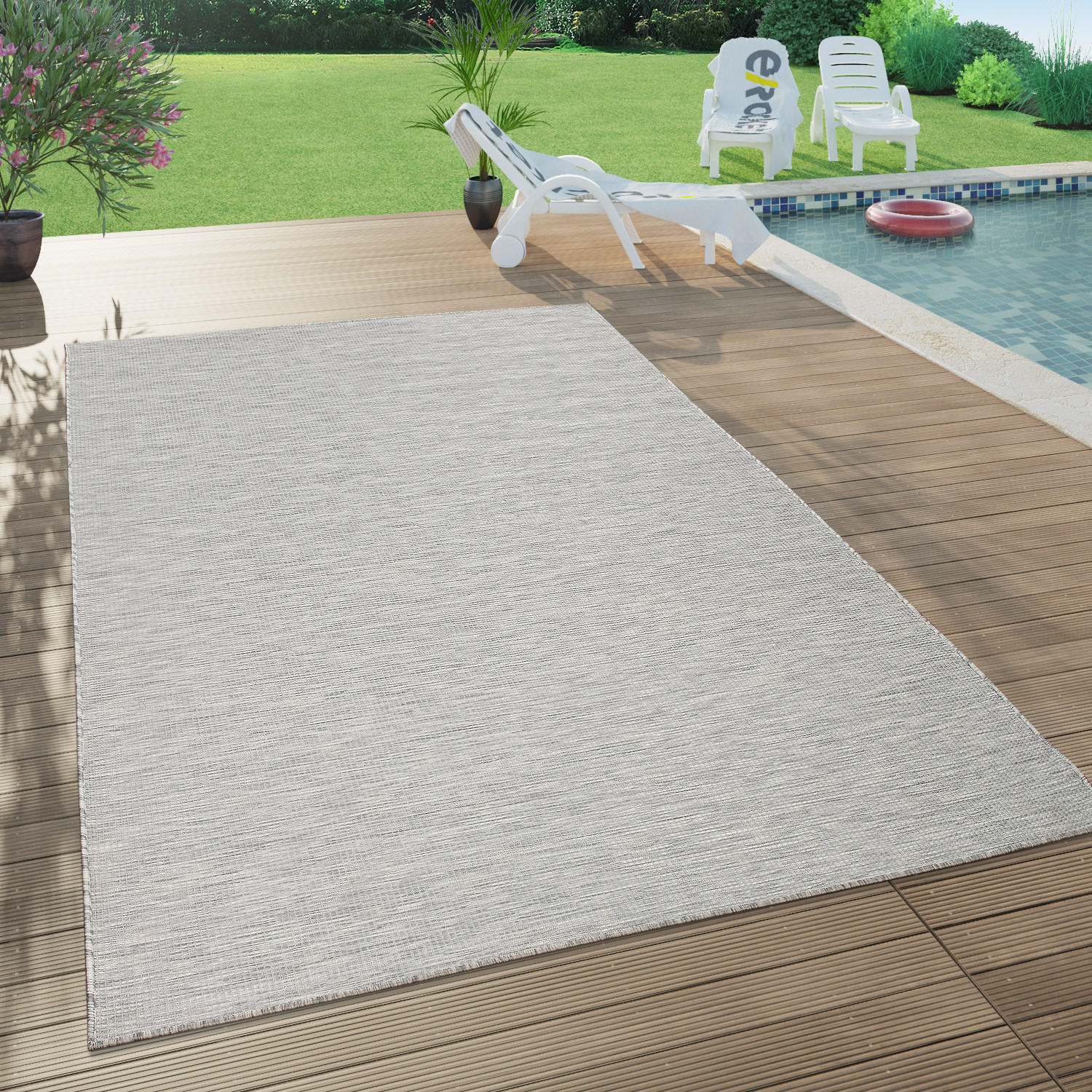 OUTDOORTEPPICH 120/160 cm Sonset 620 - Taupe, Textil (120/160cm) - Paco Home