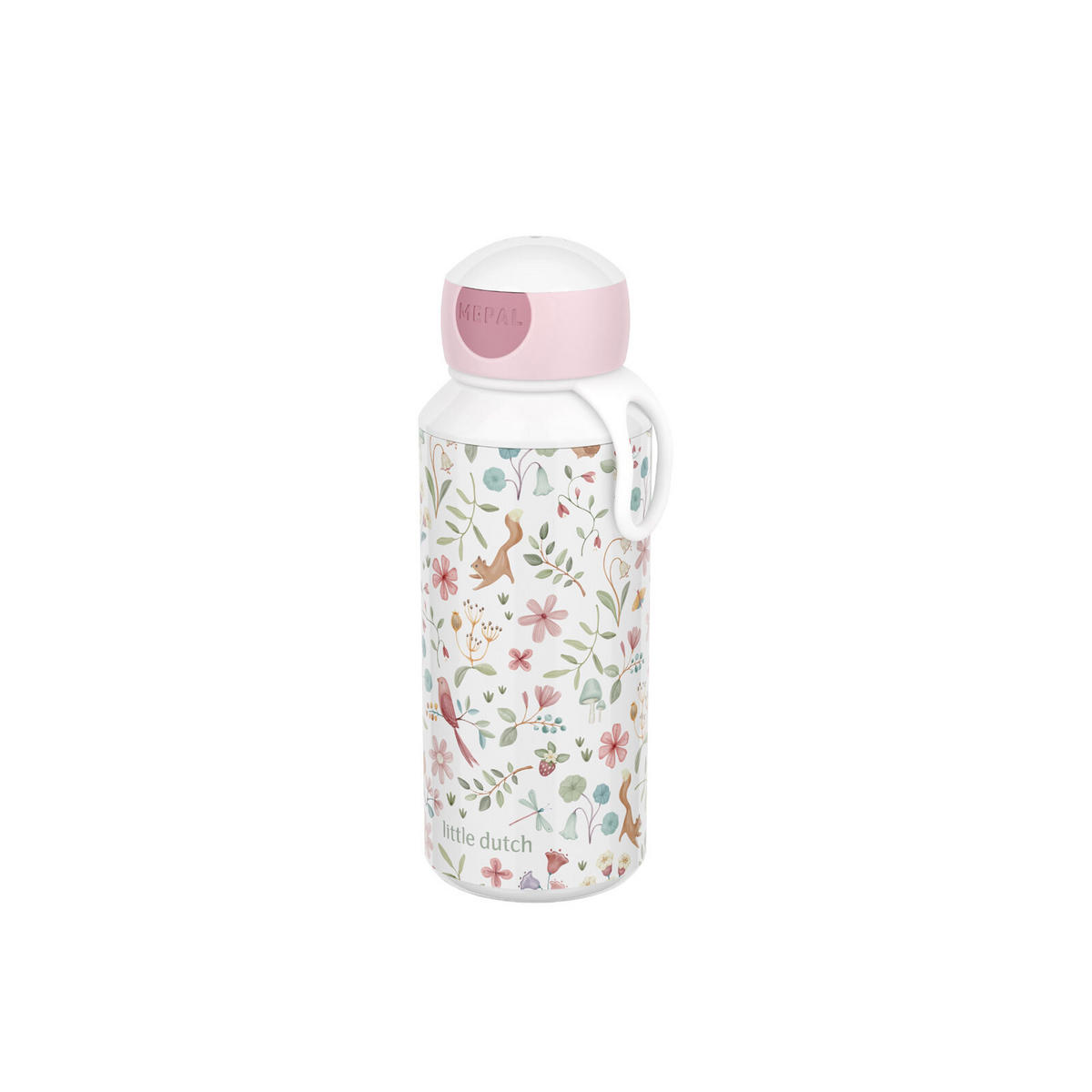 POP-UP TRINKFLASCHE Campus (2025) Fairy Wonders 400 ml - Weiß/Rosa, Kunststoff (0.4L) - Mepal