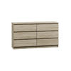 KOMMODE Sonoma Eiche 138/75/40 - Sonoma Eiche, Holzwerkstoff (138/75/40cm) - RAUMHIRSCH FURNITURE