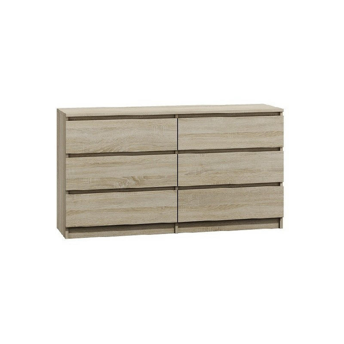 KOMMODE Sonoma Eiche 138/75/40 - Sonoma Eiche, Holzwerkstoff (138/75/40cm) - RAUMHIRSCH FURNITURE