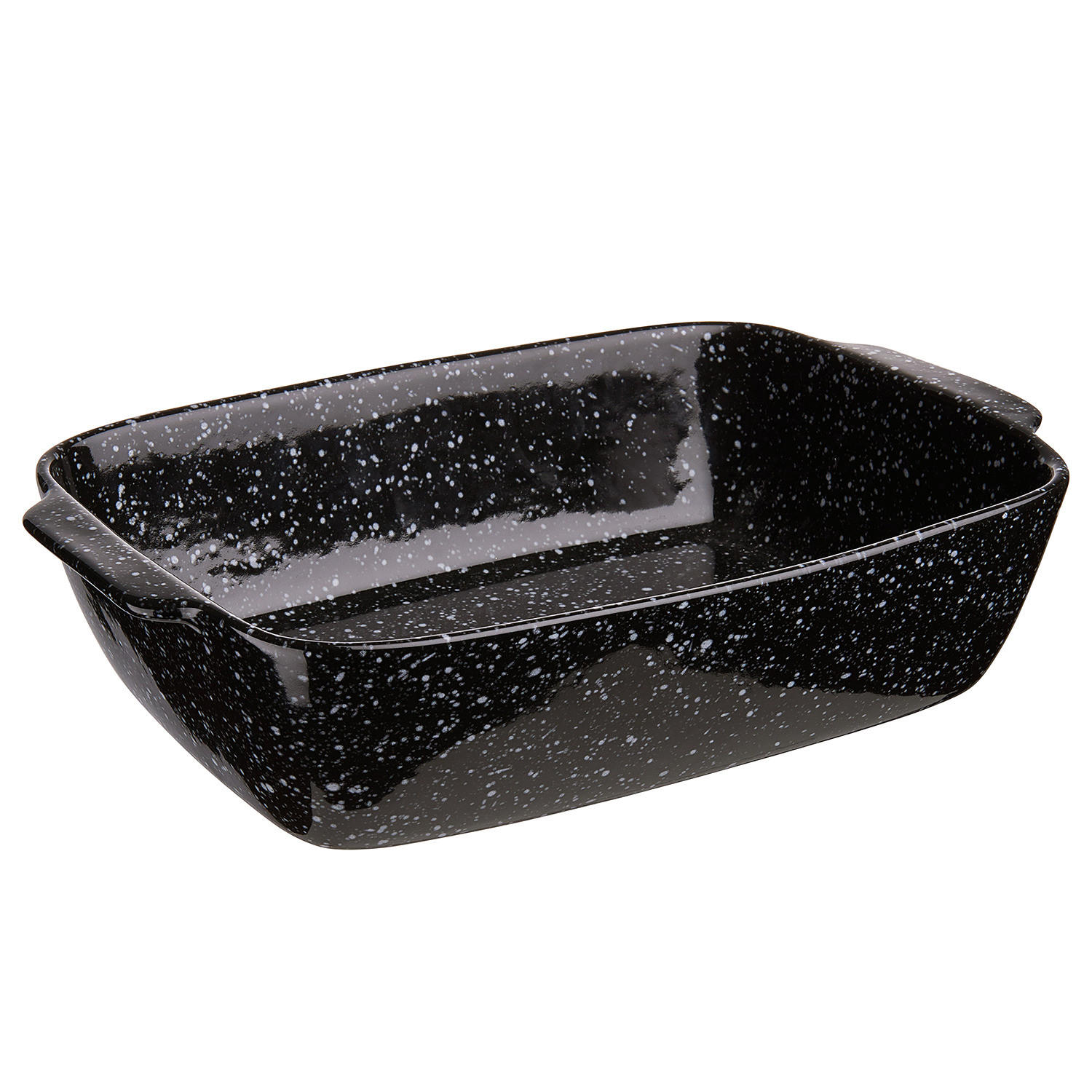 AUFLAUFFORM Au Gratin - Schwarz, Keramik (31/21/8cm) - Butlers