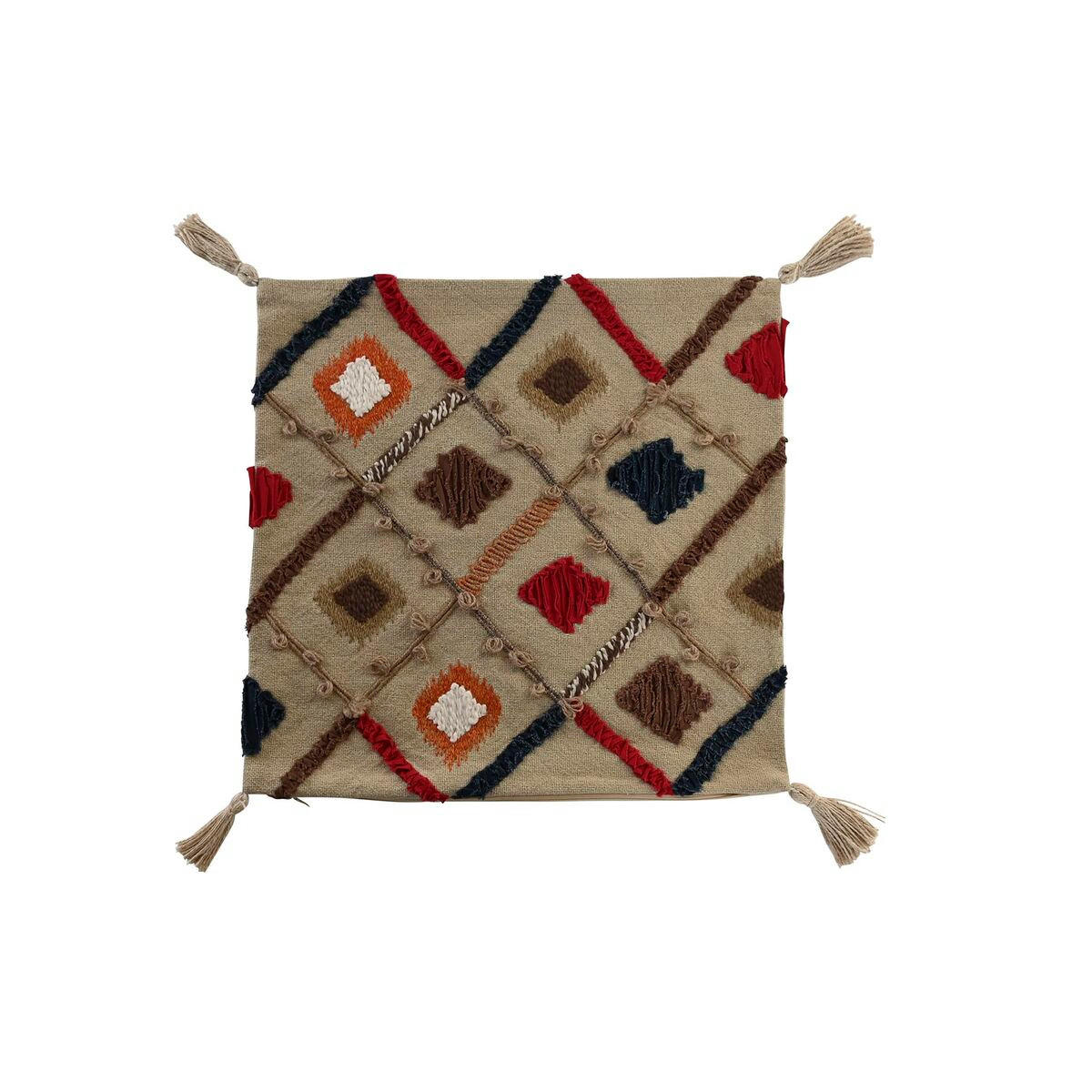 KISSENBEZUG Bunt Randbereich (50 x 1 x 50 cm) - Multicolor, Textil (50/50cm) - DKD Home Decor