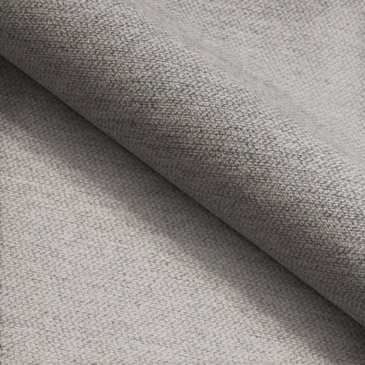 SOFA 3-sitzer Bastien In Stoff Gemma - Grau, Holzwerkstoff/Textil (265/95/97cm) - Fun Möbel