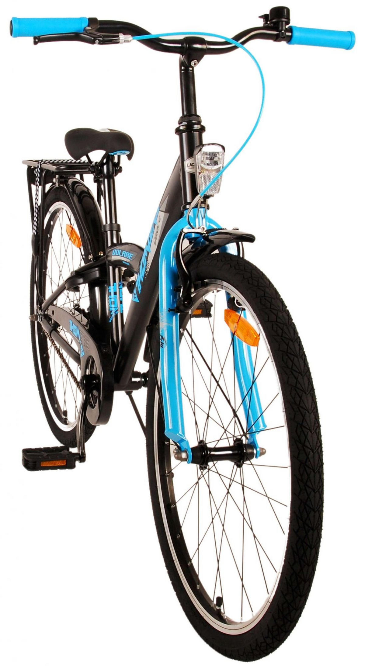 KINDERFAHRRAD Thornbike - Jungen - Rücktritt + Handbremse - 24 Zoll - Blau - Blau, Metall (61cm) - TPFSports