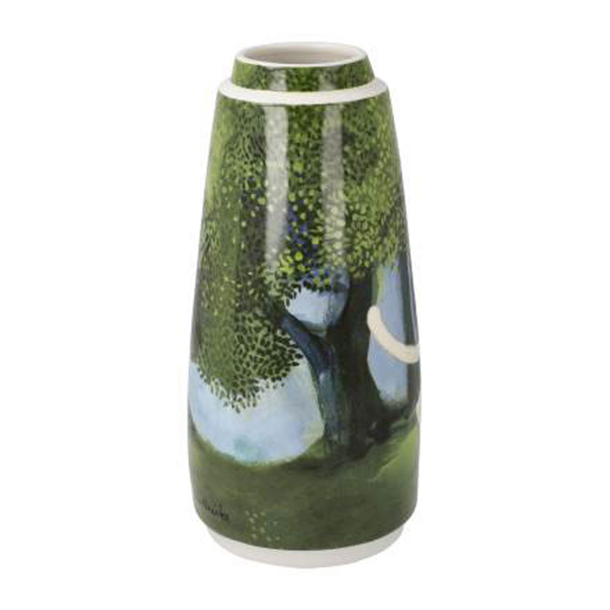 VASE Una passeggiata nel verde, Porzellan - Multicolor, Keramik (18.5cm) - Goebel