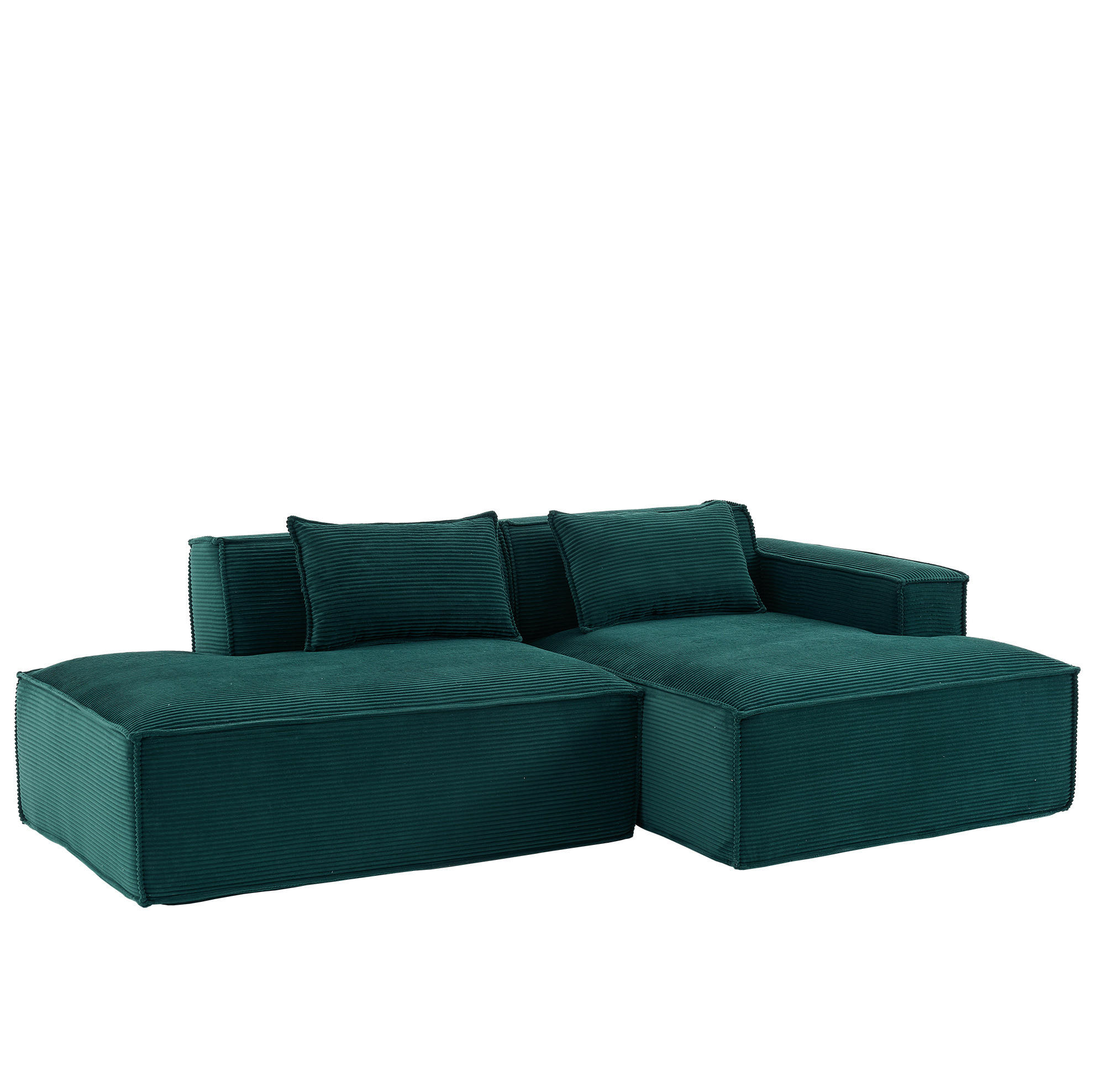 Meubliv Sofa Dunkelgrün 235x129 cm