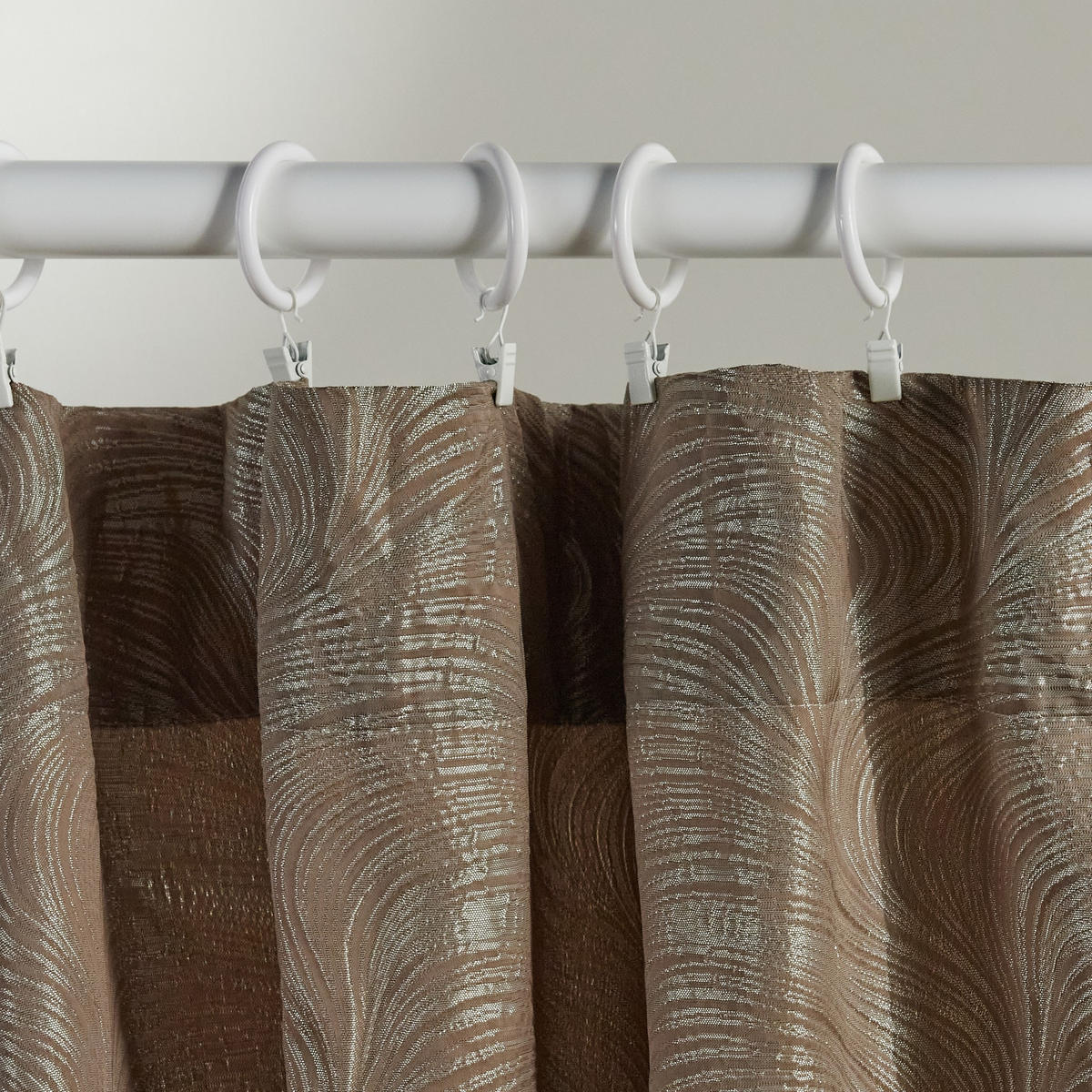 VORHANG Floah - Beige, Textil (140/1/250cm) - home&you