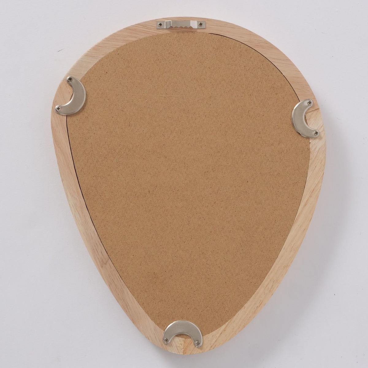 SPIEGEL Feigenholz Cursa 28/23 cm - Beige, Holz (23/28/2.2cm) - Boltze Home