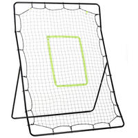 BASEBALL Rebounder - Schwarz, Kunststoff (90/123cm) - HOMCOM