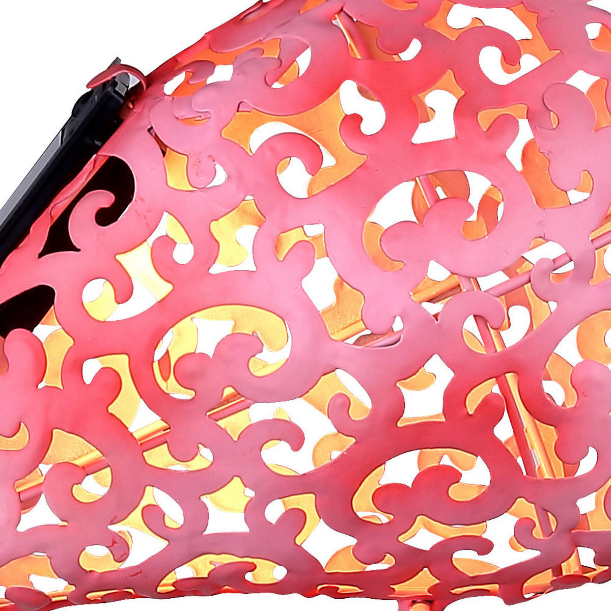 LED AUSSENLEUCHTE Vogel Rosa - Rosa, Metall (34/16/74cm) - Globo Lighting