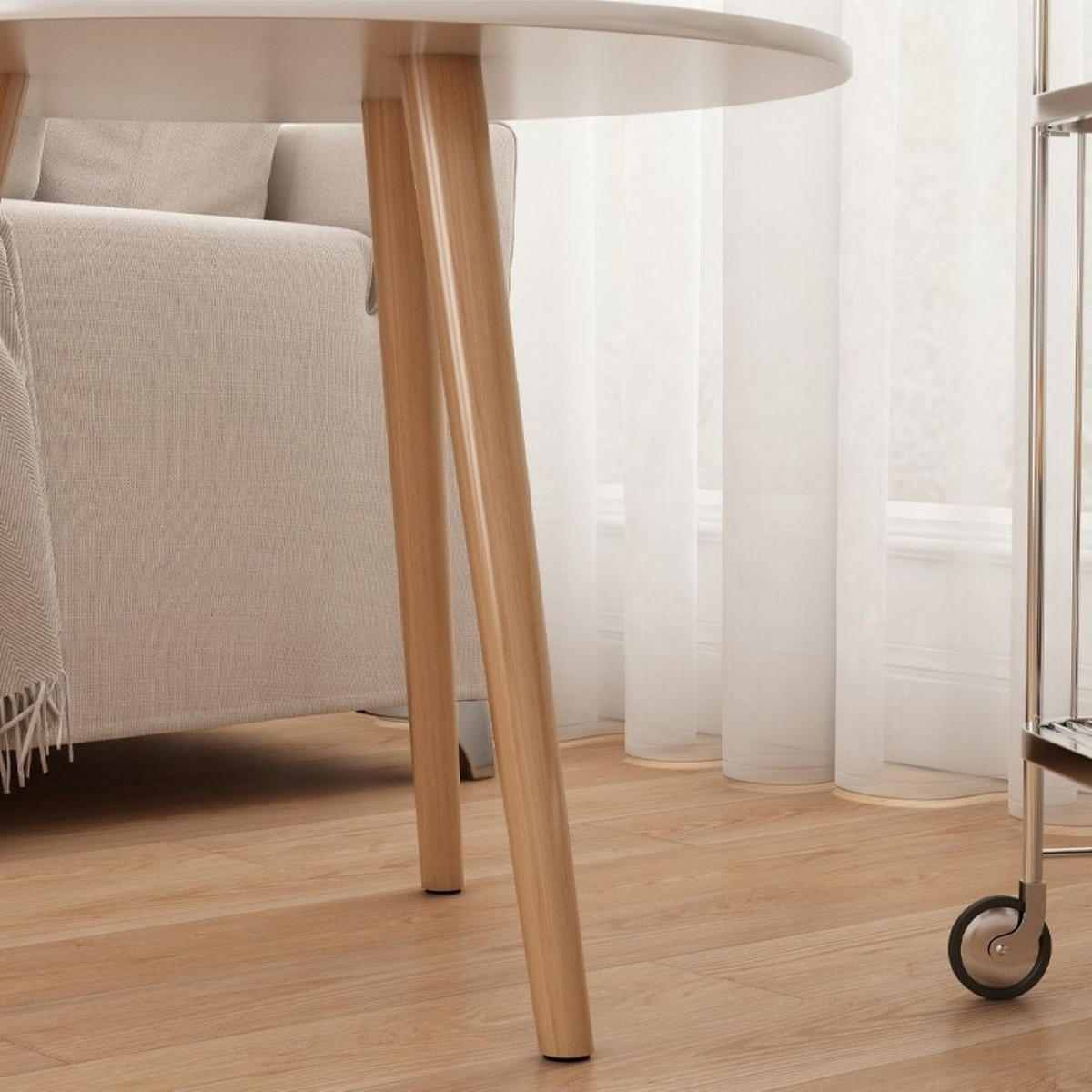 COUCHTISCH, weiß 60/50/60 cm - Weiß, Holzwerkstoff (65/67/7cm)