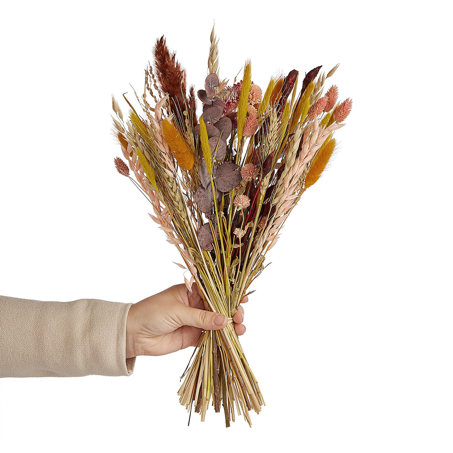 TROCKENBLUMENSTRAUSS Flower Market - Multicolor, Naturmaterialien (1cm) - Butlers