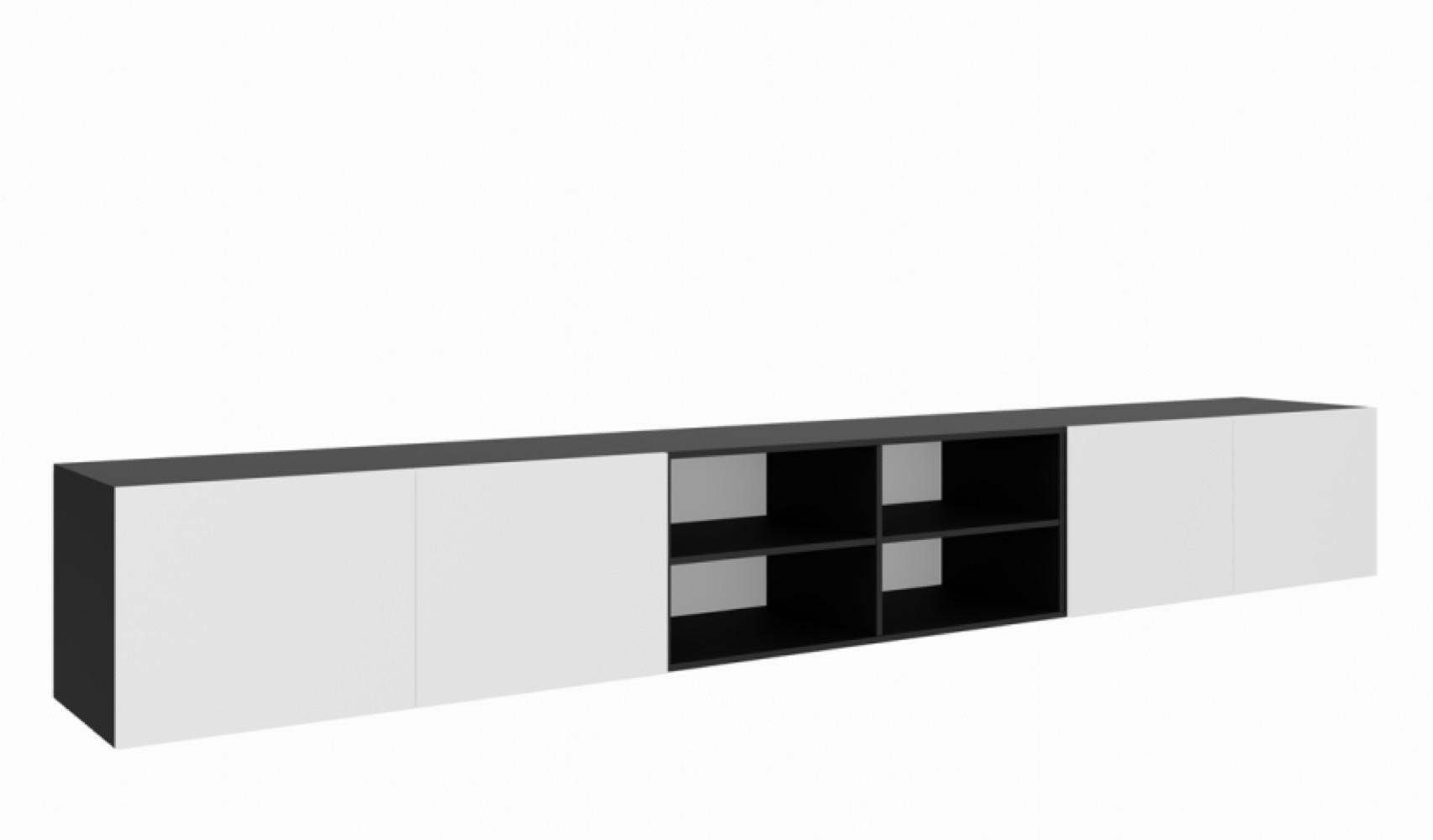 Sepro Meble Tv-Schrank Weiß 300x41x40 cm