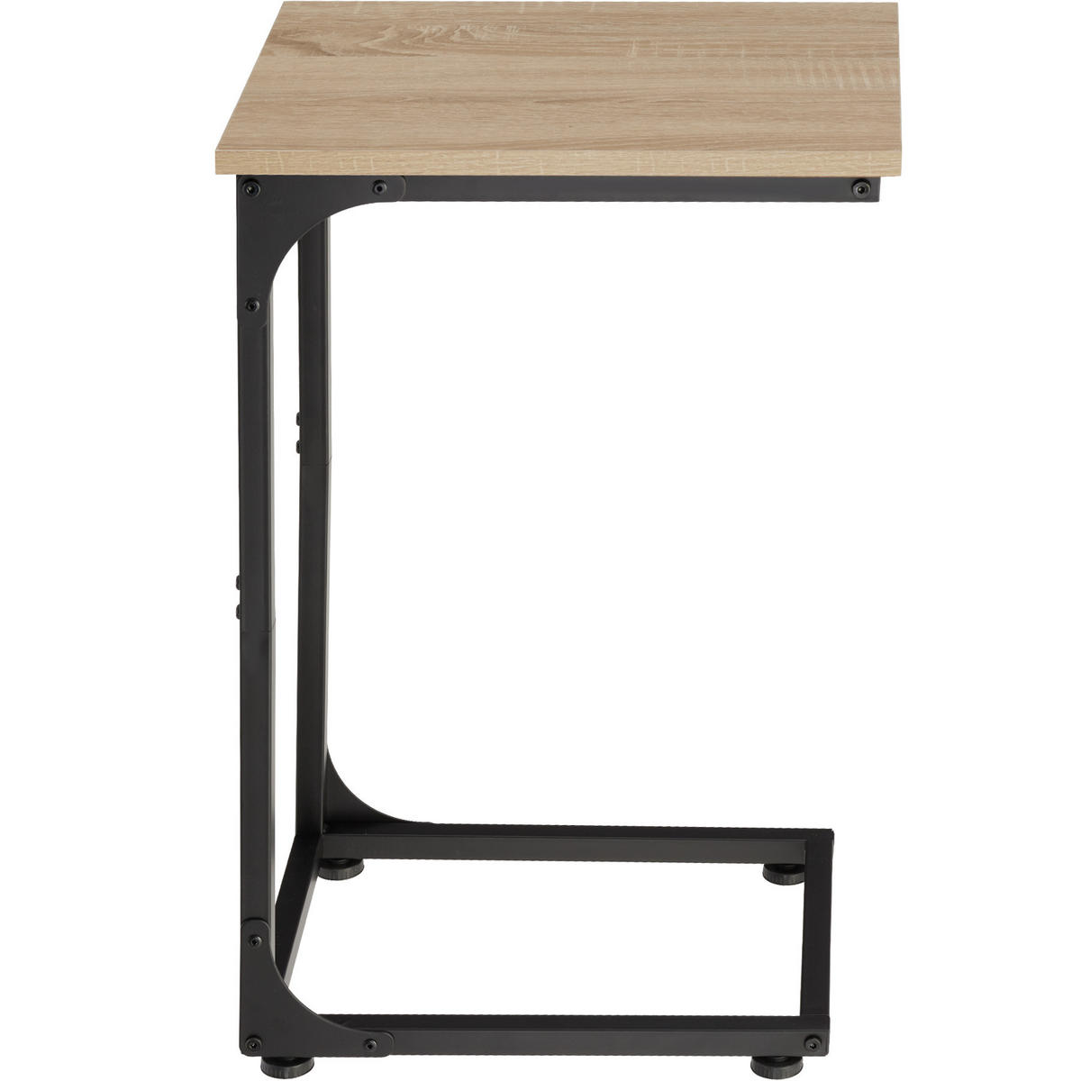 BEISTELLTISCH Erie,40 x 30 x 63 cm,Industrial Holz hell, Eiche Sonoma - Naturfarben, Holzwerkstoff (40/30/63cm) - tectake