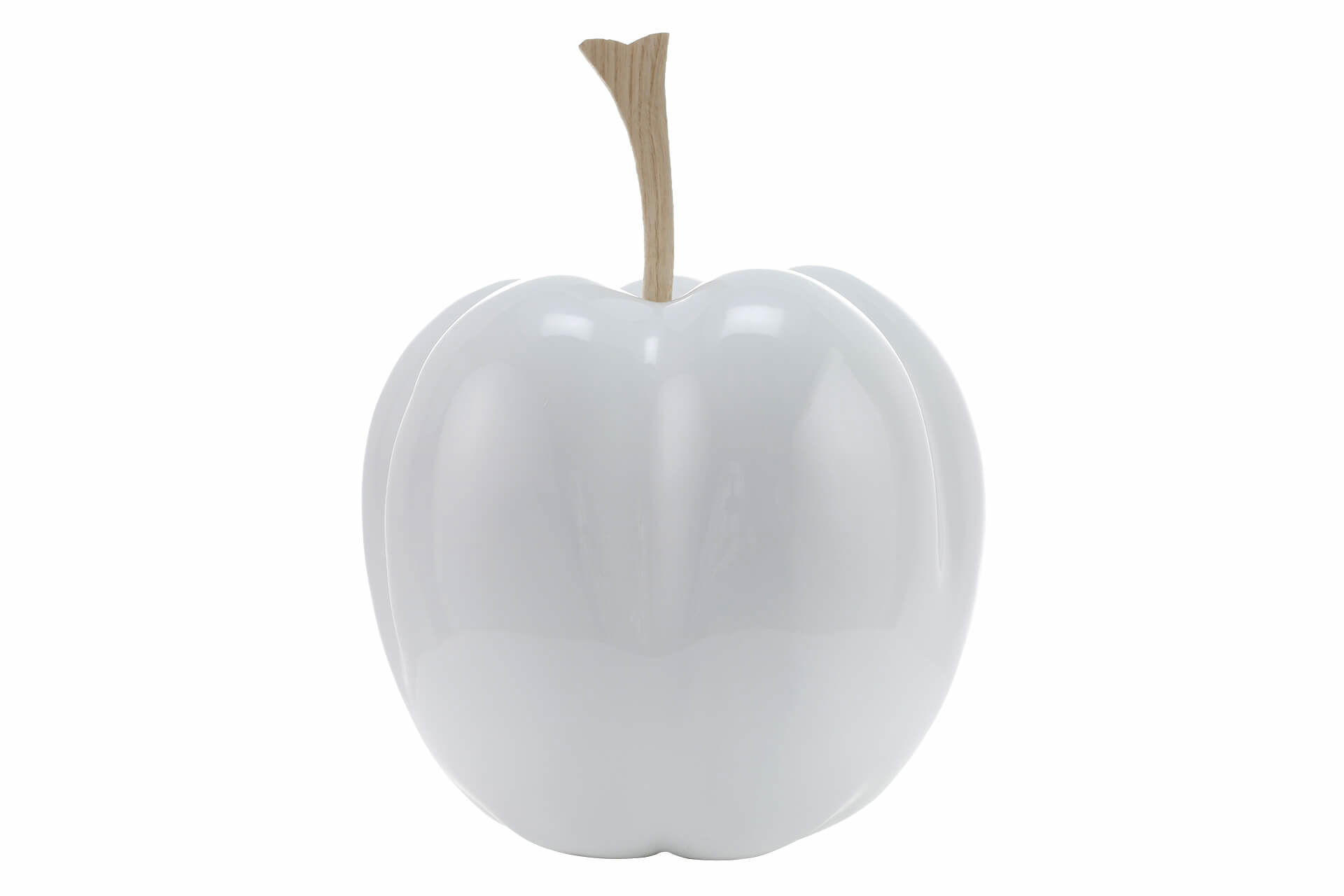 SKULPTUR Weiß 30/24 cm - Weiß, Stein (30/24/24cm) - KUNSTLOFT