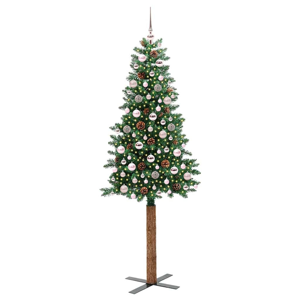 vidaXL Weihnachtsbaum Grün 210 cm