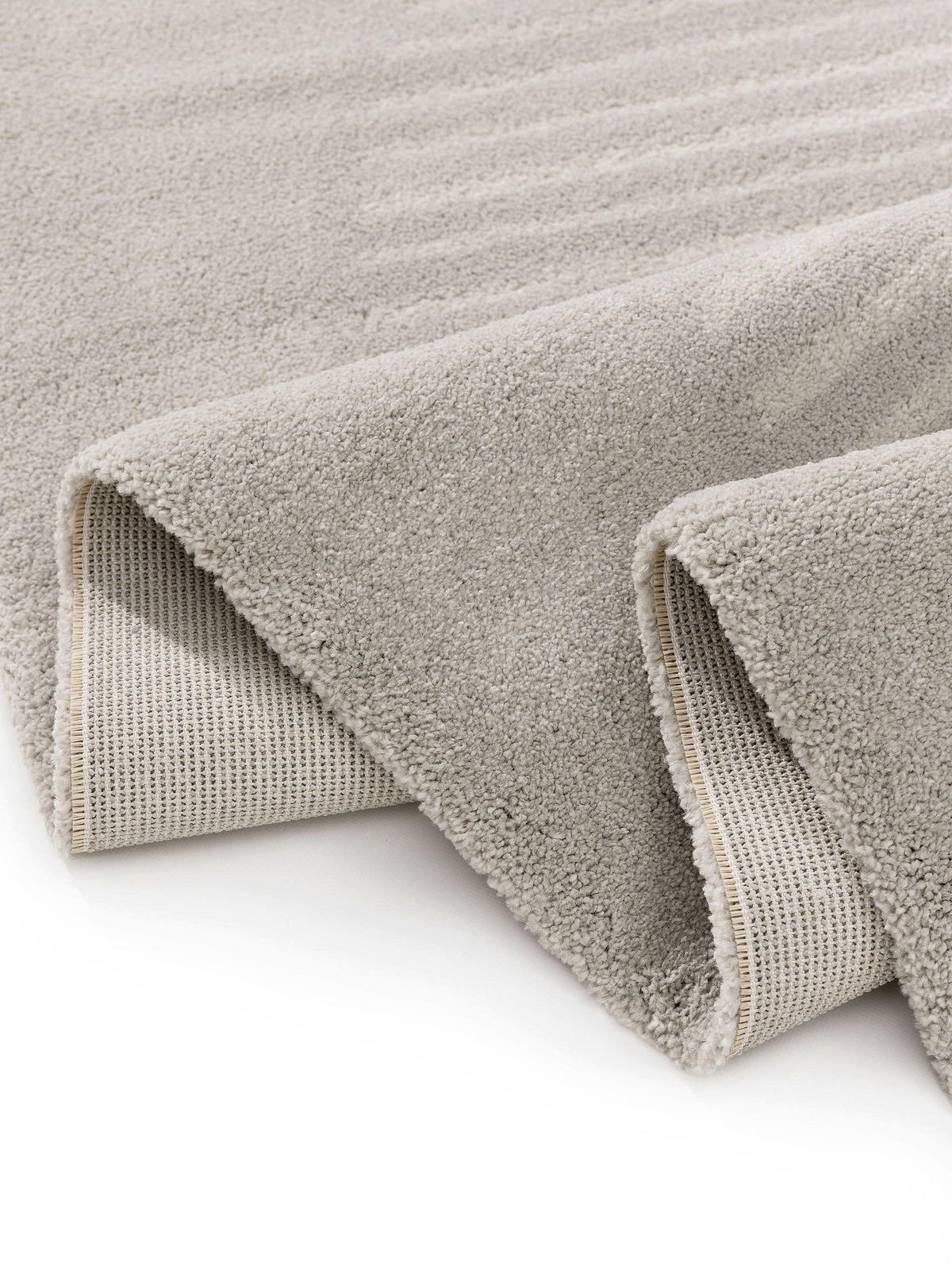 TEPPICH Tacoma Hellgrau 240x340 cm - Hellgrau, Textil (240/340cm) - benuta Nest