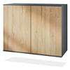KOMMODE Skadu Eiche Natur - Eichefarben, Holzwerkstoff (92.5/73.5/35cm) - Vladon
