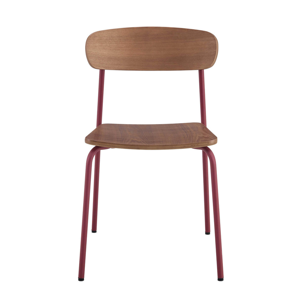 STUHL 2-tlg., Lila - Lila, Holz (42/96/50cm) - Oviala