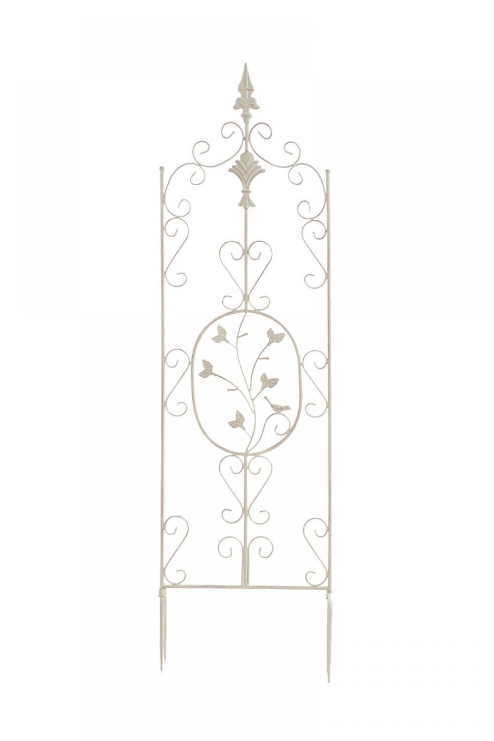 RANKGITTER Metall antik-creme - Creme, Metall (35/122/1cm) - CLP