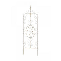 RANKGITTER Metall antik-creme - Creme, Metall (35/122/1cm) - CLP