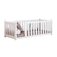 KREVET 90/200 Lilou Bijeli - bijela, drvo (90/200cm) - Petits-meubles