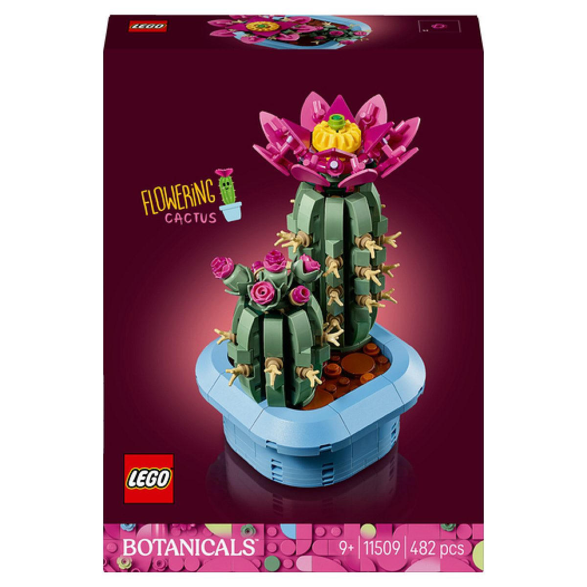 Lego Klemmbausteine Schwarz 26.2x6.1x19.1 cm