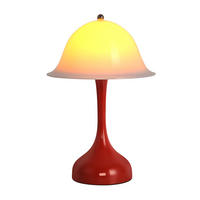 LED-TISCHLEUCHTE BRUNHILDE Ⅲ 25/9/16 cm - Rot, Metall (25/9/16cm) - Nettlife