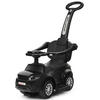 SCHIEBEWAGEN Schwarz - Schwarz, Kunststoff (43/84/89cm) - COSTWAY
