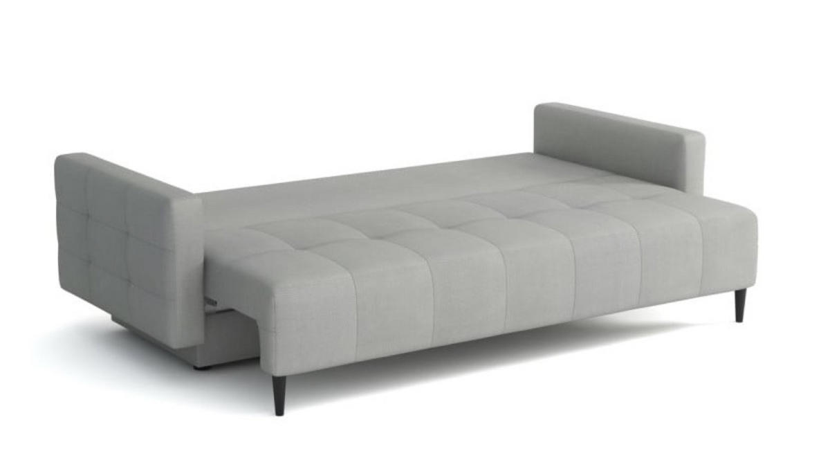 SOFA Grün RIS Ausziehbar - Grün, Textil (222/86/93cm) - Sepro Meble