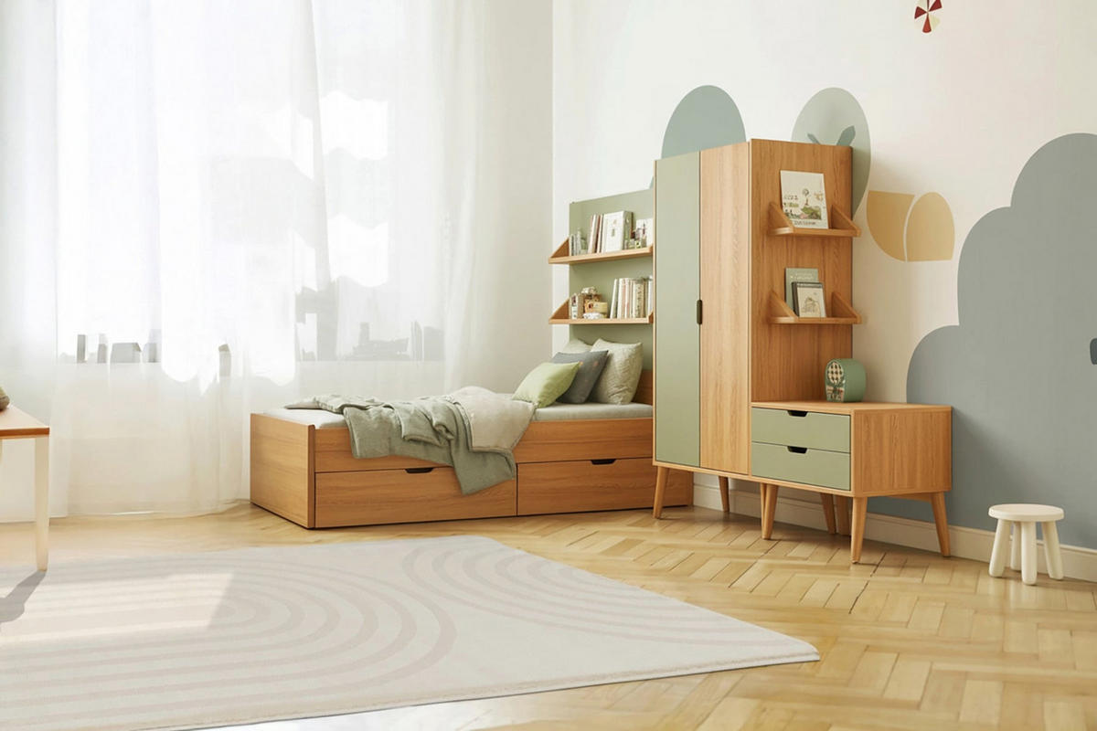 TEPPICH superweich grafisch beige - Beige, Textil (160/230cm) - AFK Living