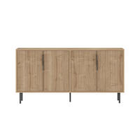 SIDEBOARD Ciaro Holz Länge 150 cm - Braun, Holzwerkstoff (150/36/75cm) - Concept Usine