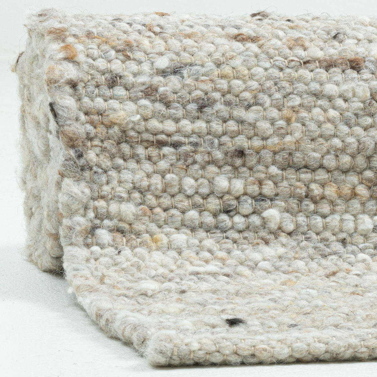 HANDWEBTEPPICH Anden 250x350 cm - Sandfarben, Textil (250/350cm) - Rug and Roll