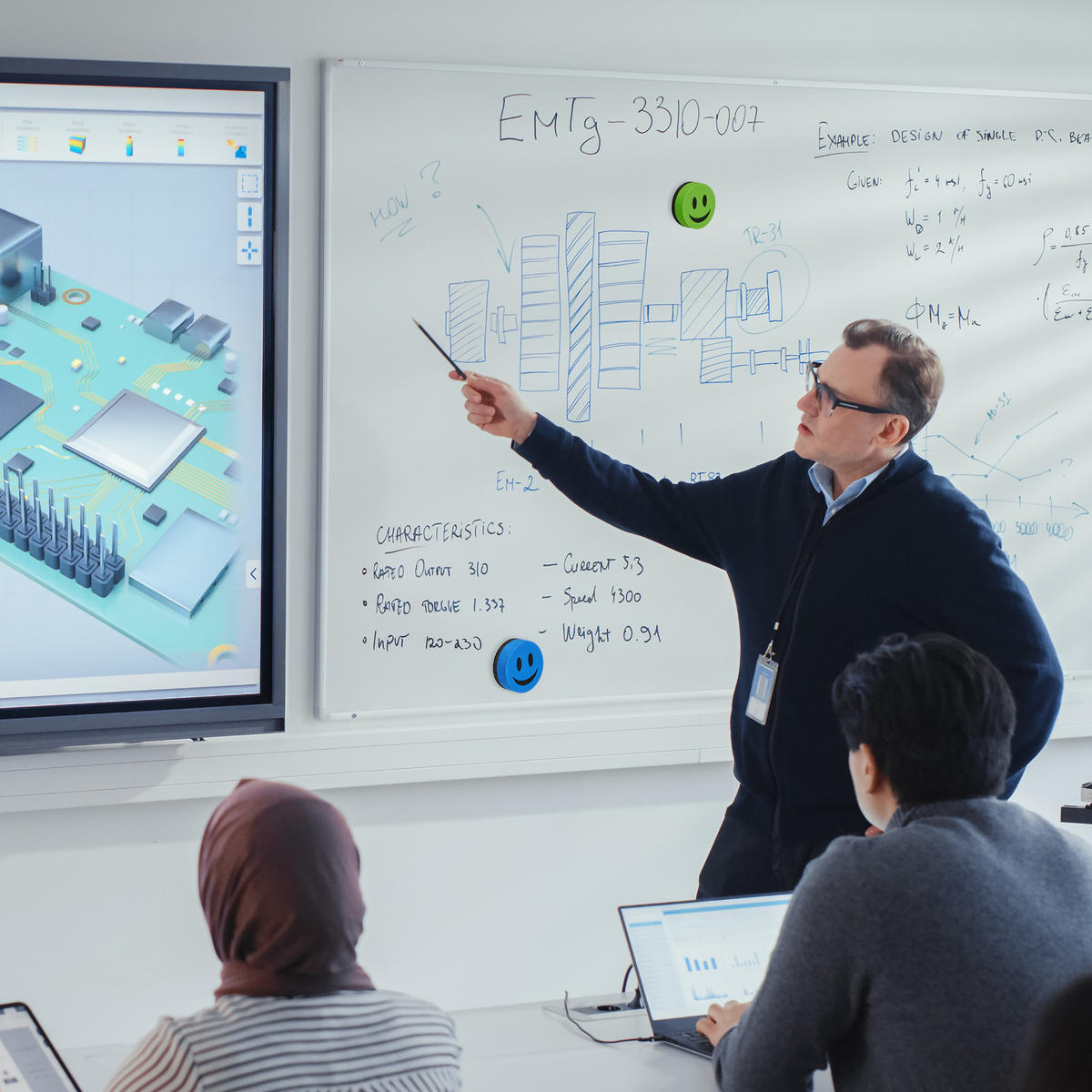 20xWHITEBOARD Schwamm - Multicolor, Textil (5/2/5cm) - Relaxdays