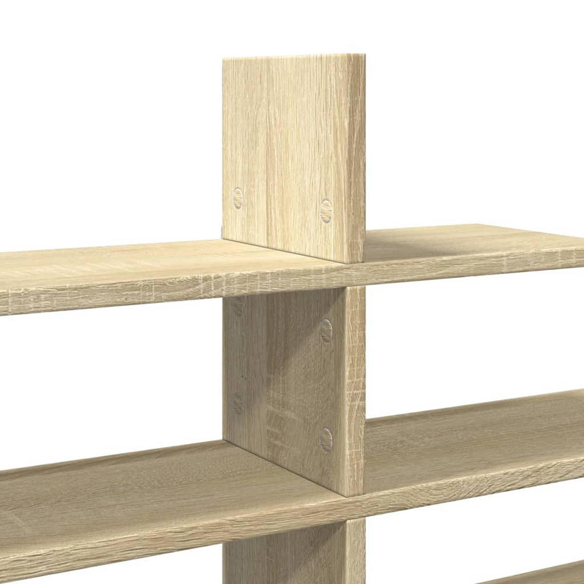 WANDREGAL Sonoma-Eiche 124.5/18/60.5 Cm Holzwerkstoff - Braun, Holzwerkstoff (18/60.5/124.5cm) - vidaXL