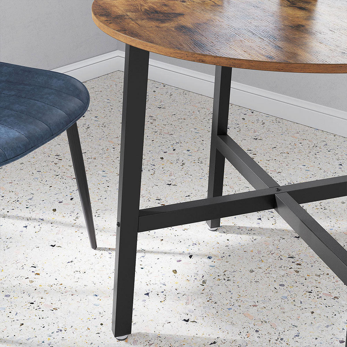 KÜCHENTISCH ESSTISCH - Braun, Holzwerkstoff (80/80/75cm) - Hansiro