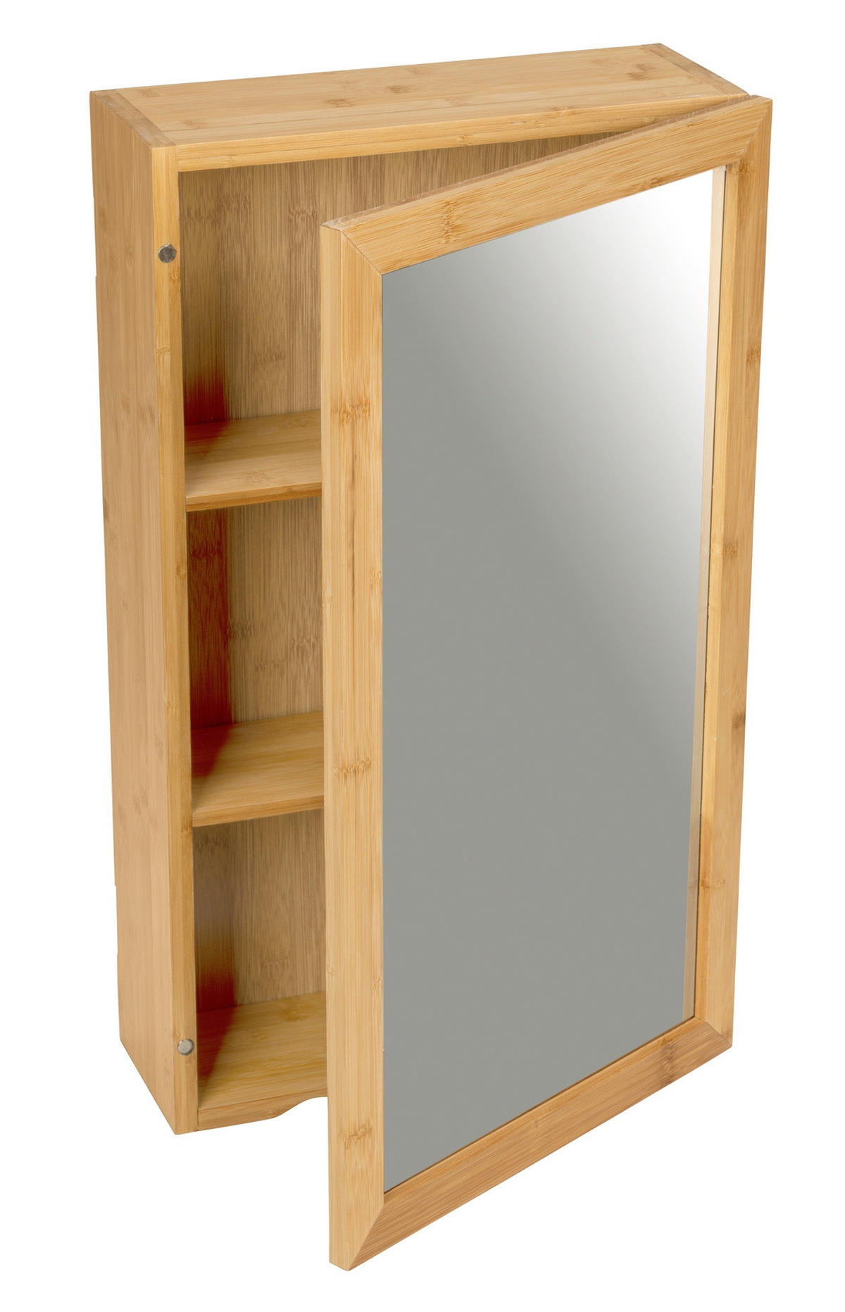 BADEZIMMERSCHRANK Bambus 35/60 cm - Braun, Naturmaterialien (35/60/14cm)