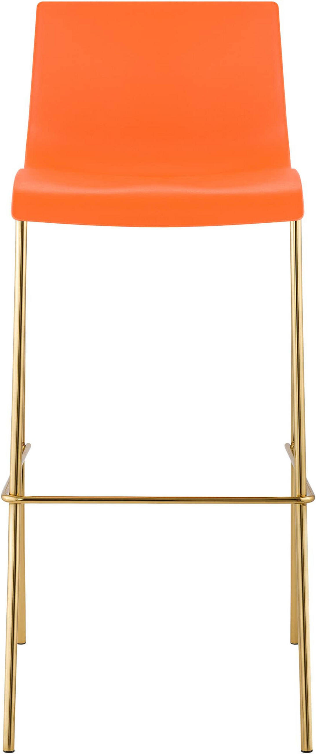 BARHOCKER 2er Set Tenar Kunststoff Orange Gold - Orange, Kunststoff (43/100/48cm) - DELUKE