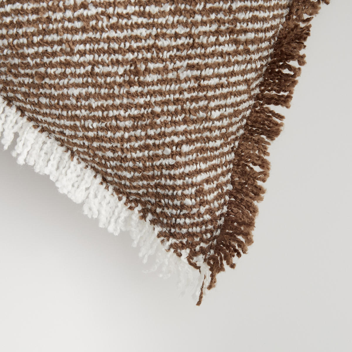 KISSENBEZUG Roiz - Dunkelbraun, Textil (30/58cm) - home&you