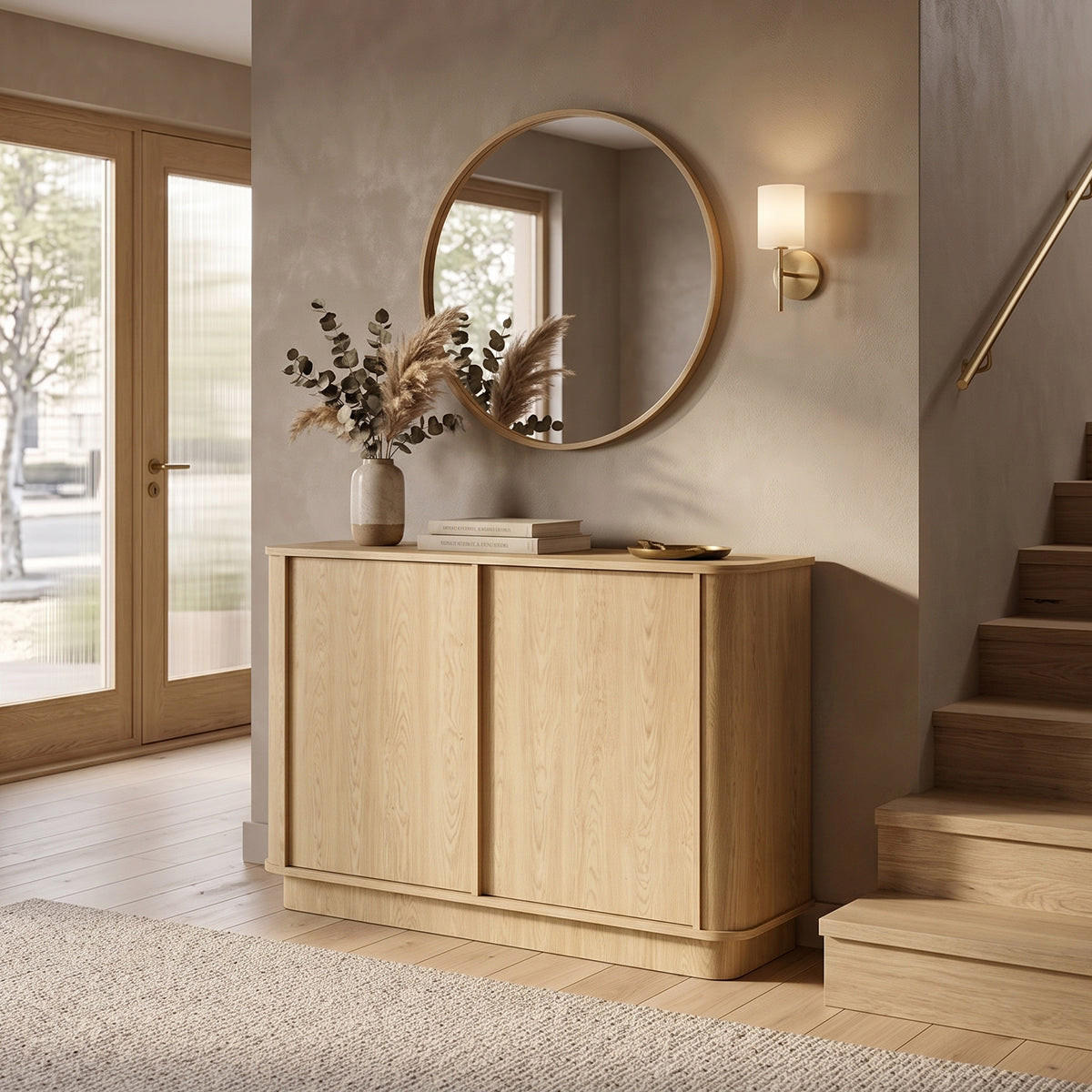 SIDEBOARD Halina Holz - Braun, Holzwerkstoff (108/81.7/40cm) - Petits-meubles