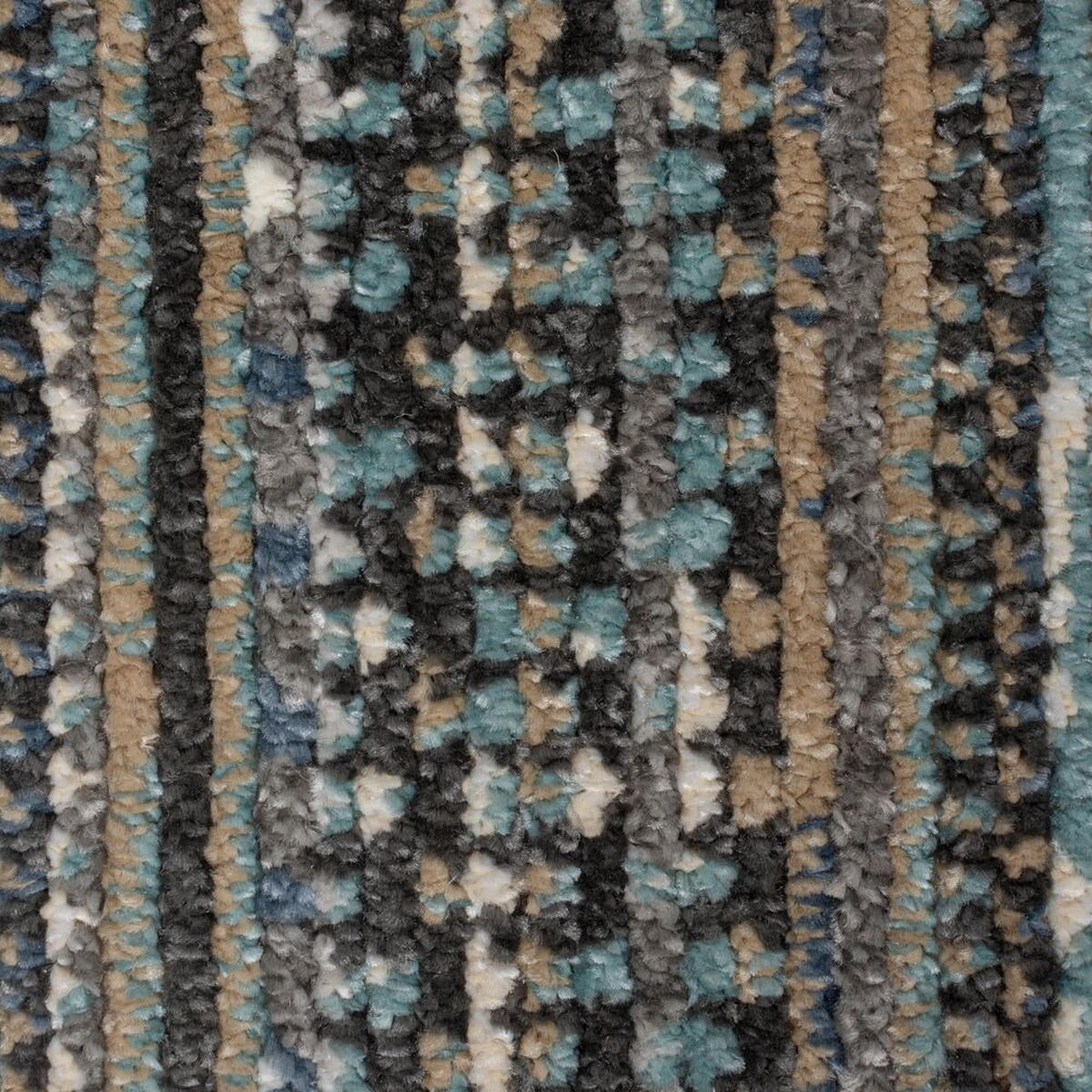 TEPPICH Streifen-Design, strapazierfähig PERRAN, Blau 200x300 cm - Blau, Textil (200/300cm) - KADIMA DESIGN