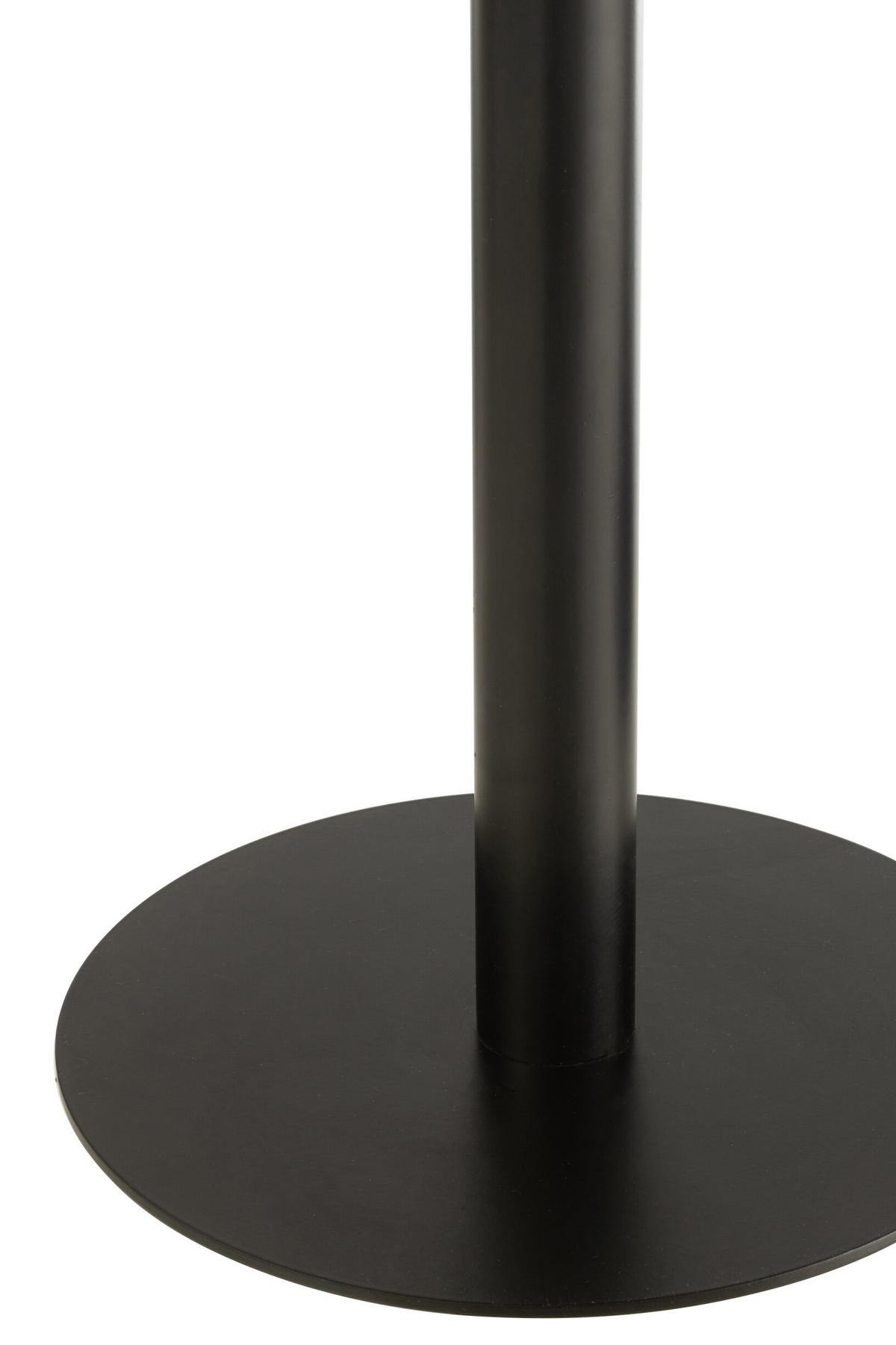 TISCH ROND - Metall - Schwarz - 2er Set - Schwarz, Metall (50/50/40cm) - J-Line