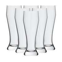 WEIZENBIERGLÄSER Ranft transparent 0,5 l 6er Set - Transparent, Glas (0.5L) - Rastal
