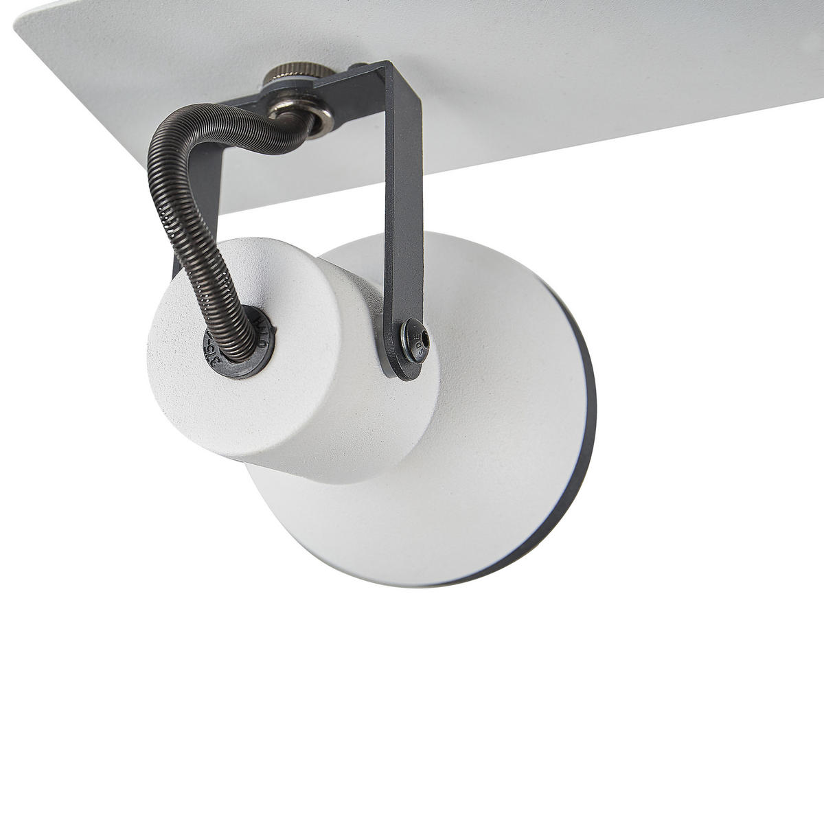 DECKENLEUCHTE Baro 7/44/12 cm - Weiß, Metall (7/44/12cm) - Beliani
