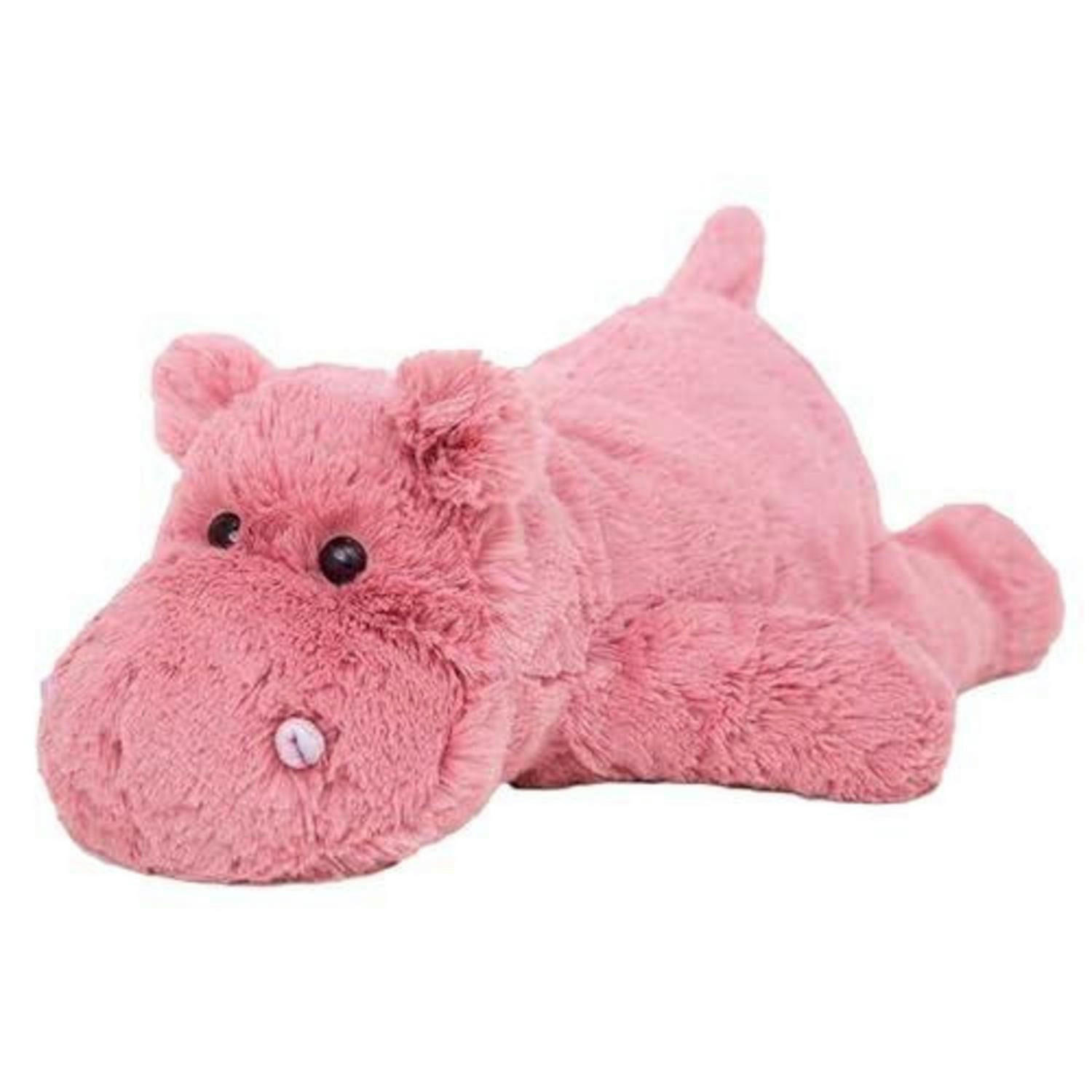 STOFFTIER Rosa Nilpferd 35 cm - Rosa, Textil (15/35cm)